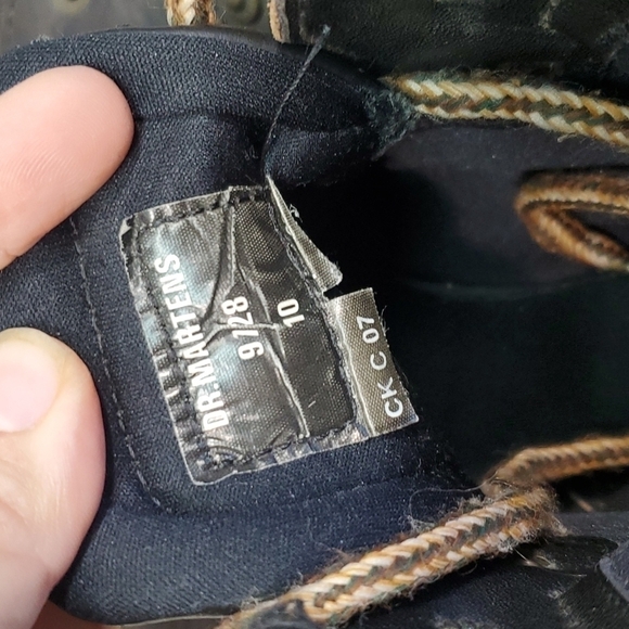 Dr.Martens Mens Y2K 9728 High Top Chunky Tractor Platform Boots shoes sz 10 - Picture 8 of 13